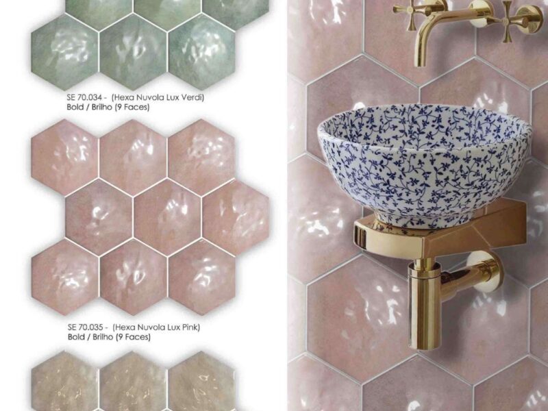 Linha Hexagonal Brilho