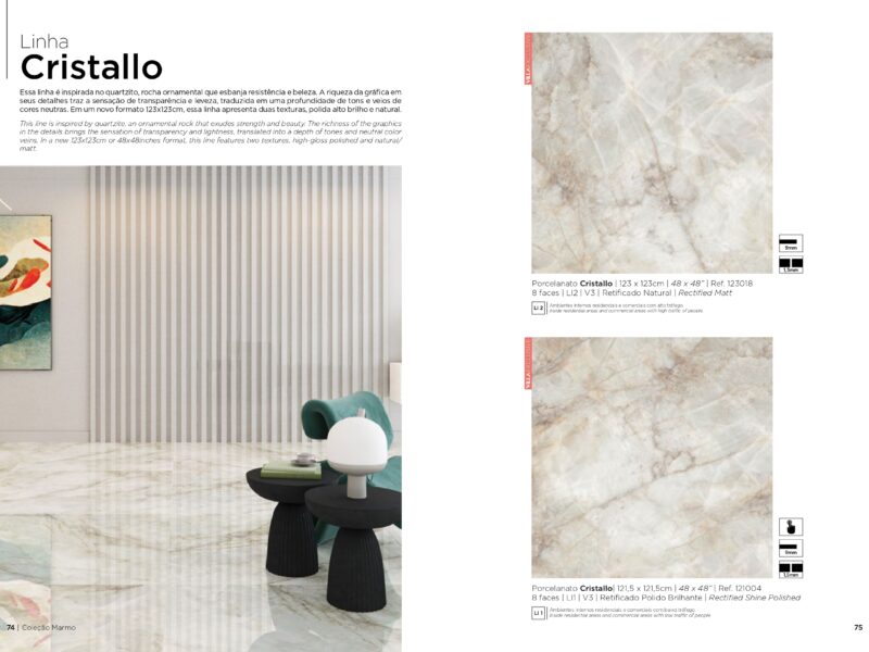 Linha Cristallo
